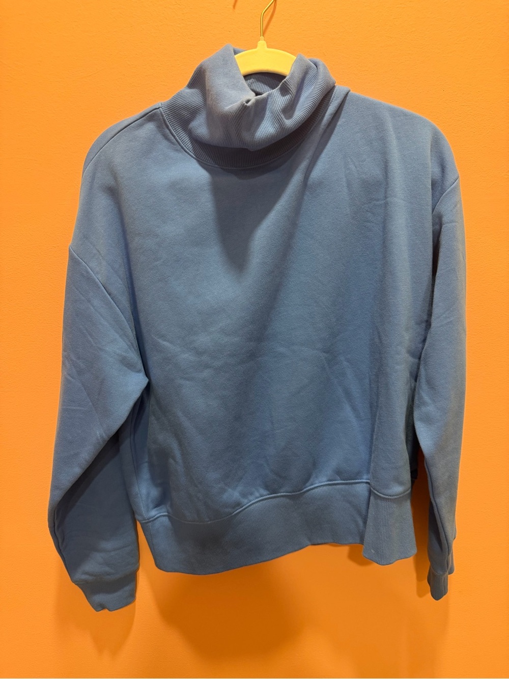 CALIA by Carrie Underwood Dusty Blue Turtleneck Sweatshirt